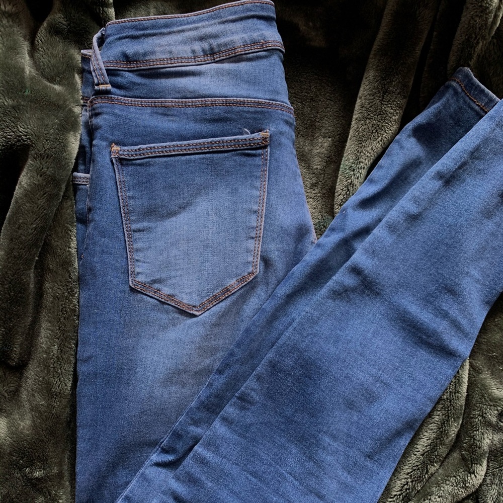 High rise jeggings